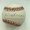 Leslie Nielsen Signed Official League Baseball JSA COA Celebrity RARE