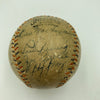 Babe Ruth & Lou Gehrig 1933 New York Yankees Team Signed Baseball JSA COA