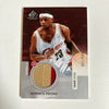 2004 UPPER DECK SP GAME USED Lebron James Jersey Patch #6/100 His Jersey #