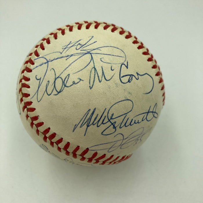 500 Home Run Signed Baseball With 18 Sigs! Mickey Mantle Ted Williams PSA DNA