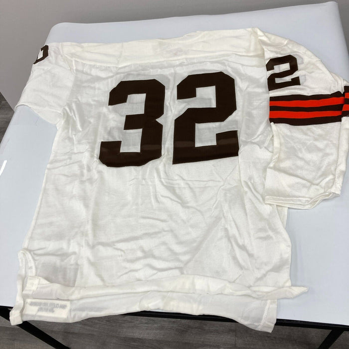 Jim Brown Signed Authentic 1964 Cleveland Browns Game Jersey Upper Deck UDA COA