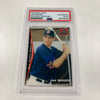 Joe Mauer Signed 2002  New Britain Rock Cats RC PSA DNA