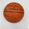 1985-86 Boston Celtics NBA Champs Team Signed Official NBA Game Basketball JSA