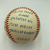 Frank Robinson Signed Heavily Inscribed Career STAT Baseball Reggie Jackson COA