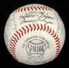 1955 Brooklyn Dodgers W.S. Champs Team Signed Baseball Jackie Robinson JSA COA