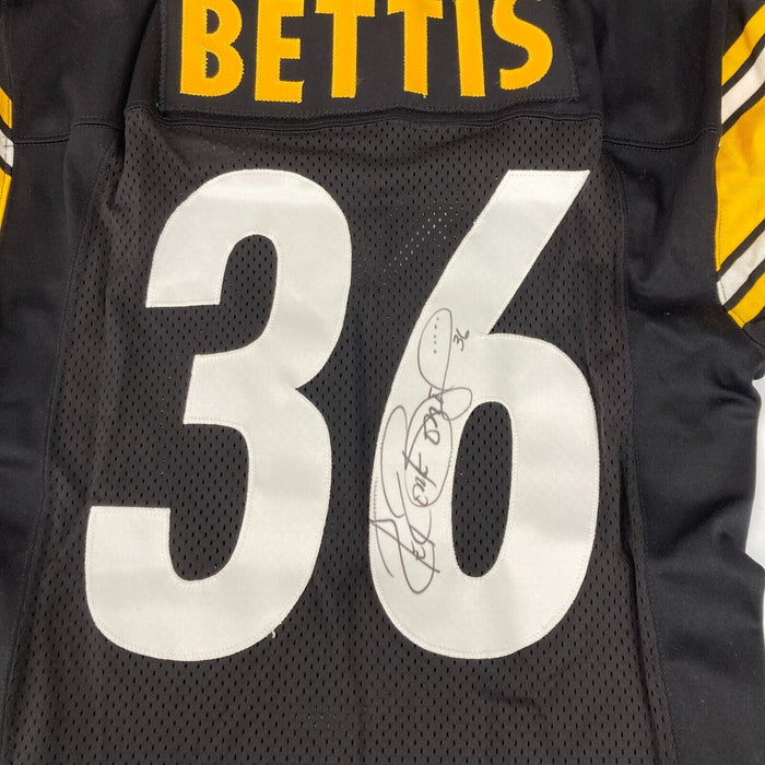 Jerome Bettis Signed 2003 Pittsburgh Steelers Team Issued Jersey MEARS COA