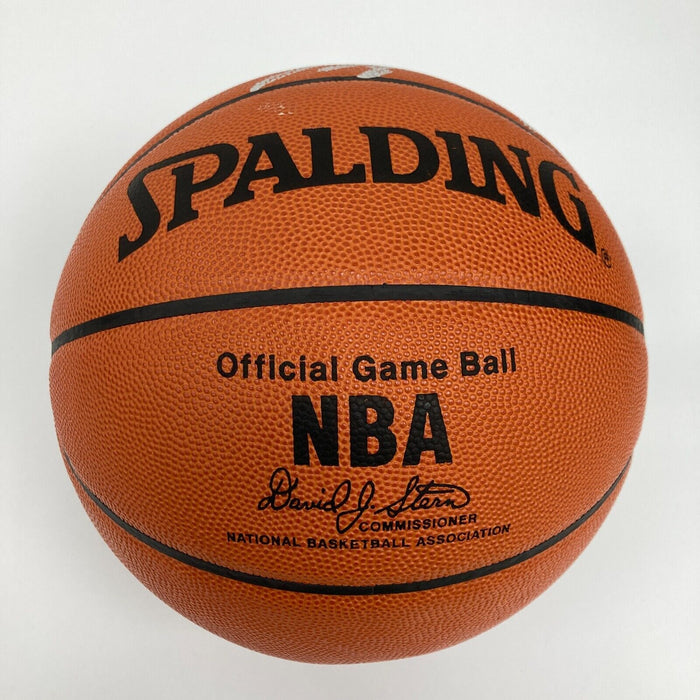 Michael Jordan Signed Official NBA Game Basketball PSA DNA Graded 10 GEM MINT