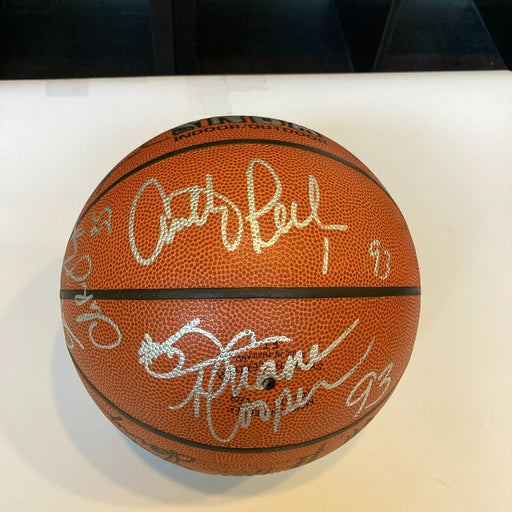 1993-94 Los Angeles Lakers Team Signed Spalding NBA Basketball