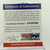 Dwight Doc Gooden Signed Heavily Inscribed MLB Baseball PSA DNA COA