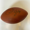 Rare Derrick Thomas Single Signed Official Wilson NFL Football PSA DNA COA