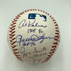 Hall Of Fame Multi Signed Inscribed Baseball 12 Sigs Ozzie Smith Bob Gibson JSA