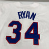 Nolan Ryan Signed Heavily Inscribed Texas Rangers Game Model STAT Jersey Beckett