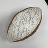 1966 Los Angeles Rams Team Signed Football Fearsome Foursome 57 Sigs JSA COA
