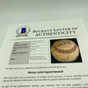 Mickey Lolich Signed Career Win No. 121 Final Out Game Used Baseball Beckett COA