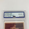 1940 Play Ball Joe Dimaggio Yankee Clipper Signed Porcelain Card PSA 10 GEM MINT