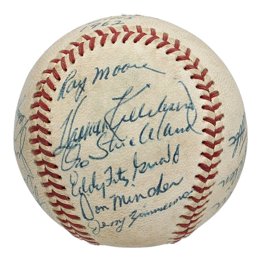 1962 Minnesota Twins Team Signed Baseball Harmon Killebrew JSA COA