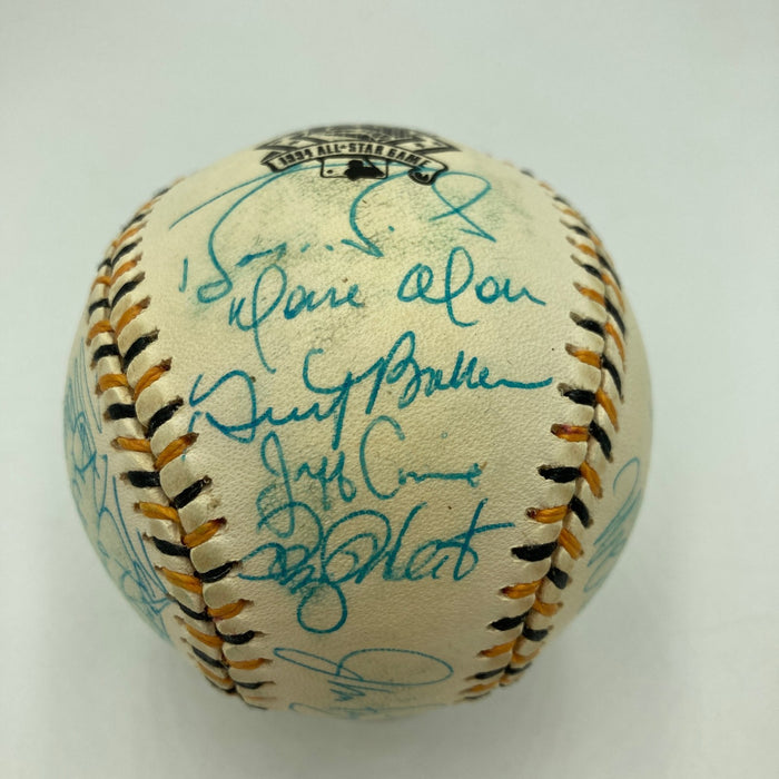 1994 All Star Game National League Team Signed Baseball Barry Bonds PSA DNA COA
