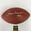 Roger Staubach #12 Signed Official NFL Wilson Game Football JSA COA
