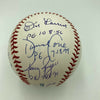 Sandy Koufax Randy Johnson Perfect Game Pitchers Signed Baseball 11 Sigs PSA DNA