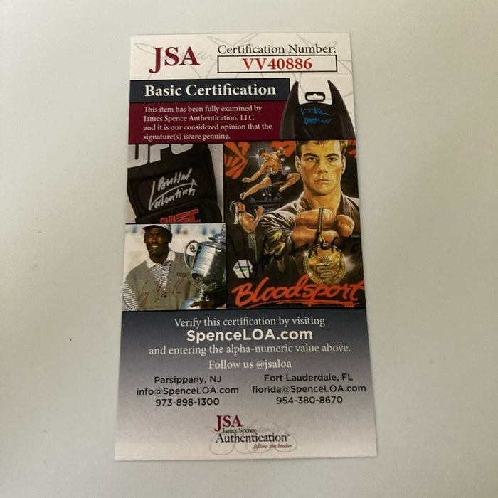 Dolph Lundgren Signed Battle Of The Damned DVD Movie JSA COA