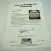 Beautiful Willie Mays Signed National League Baseball PSA DNA COA Graded MINT 9