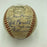 1962 New York Mets Inaugural Season Team Signed National League Baseball JSA COA