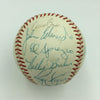 1968 St Louis Cardinals Chicago Cubs Signed Baseball Roger Maris Ernie Banks JSA