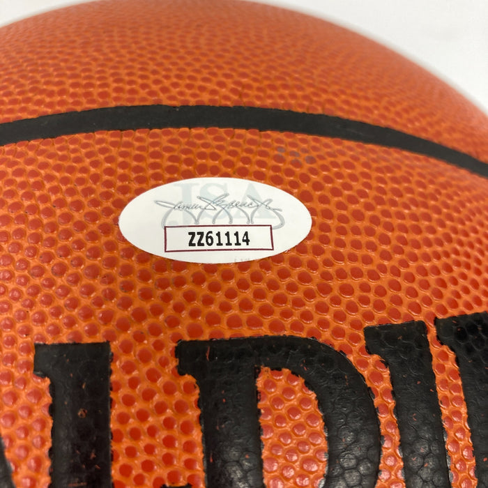 Jack Nicholson Signed Spalding Official NBA Game Basketball JSA COA