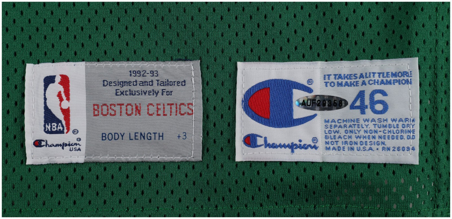 Larry Bird Signed 1992-93 Boston Celtics Pro Cut Game Model Jersey UDA COA