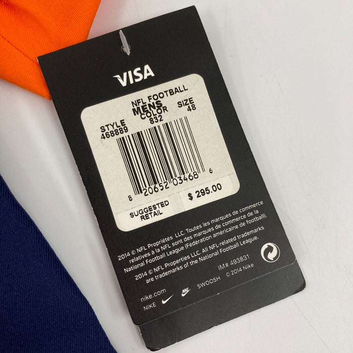 2015 Denver Broncos Super Bowl 50 Champs Team Signed Nike Game Jersey JSA COA