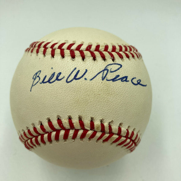 Warren Peace Signed Official Major League Baseball Negro League Legend JSA COA