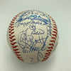 Stunning Mickey Mantle Joe Dimaggio 500 Home Run 3,000 Hits Signed Baseball