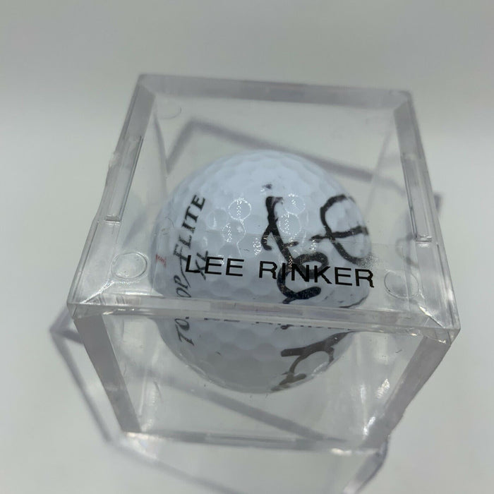 Lee Rinker Signed Autographed Golf Ball PGA With JSA COA