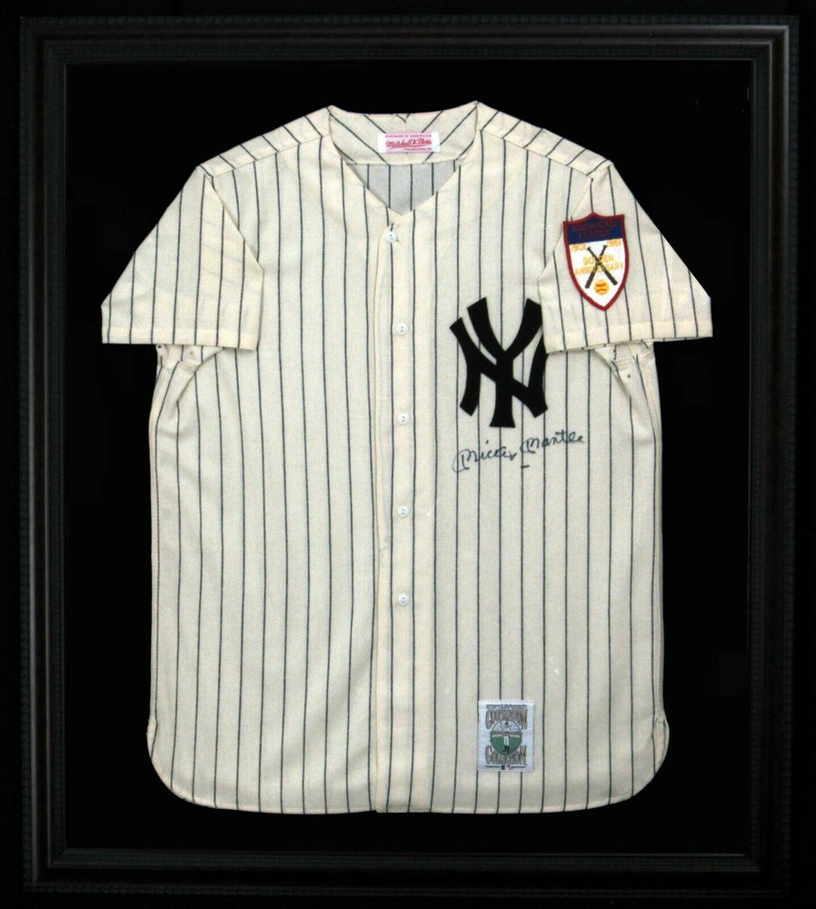 Mickey Mantle Signed 1951 New York Yankees Rookie Game Model Jersey PSA DNA COA