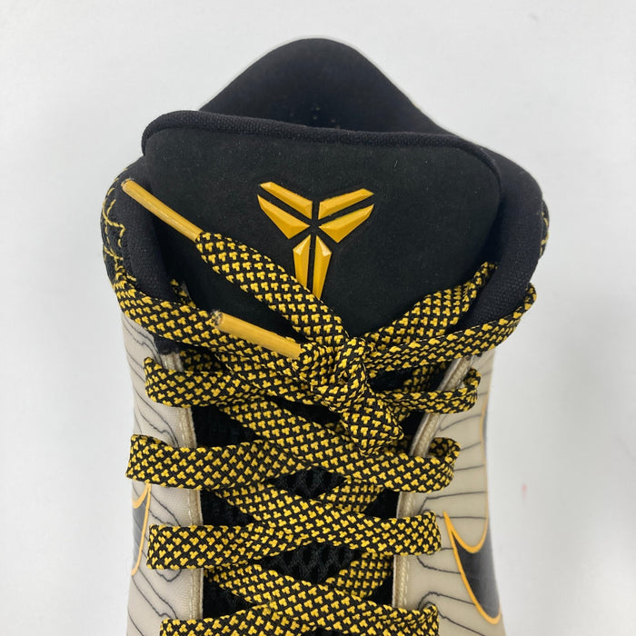 Kobe Bryant 2009 Dual Signed Game Used Kobe IV PE Sneakers Shoes PSA DNA & LOP