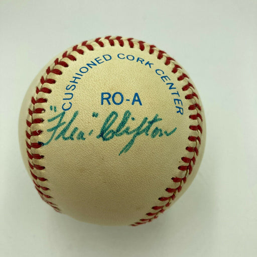 Flea Clifton Signed American League Macphail Baseball Detroit Tigers JSA COA