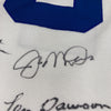 NFL Hall Of Fame Quarterbacks Multi Signed Mitchell & Ness Jersey 40 Sigs JSA