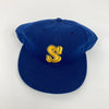 Ken Griffey Jr. & Ken Griffey Sr. Rookie Signed 1989 Mariners Game Model Hat JSA