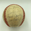 1987 Cleveland Indians Team Signed American League Baseball With JSA COA