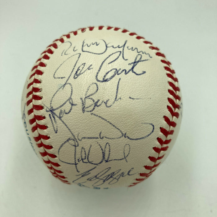1992 Toronto Blue Jays World Series Champs Team Signed Baseball JSA COA