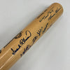 Willie Mays Hank Aaron 500 Home Run Club Signed Baseball Bat 11 Sigs JSA COA