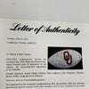 1998 Oklahoma Sooners Team Signed Football PSA DNA COA