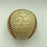 Willie Mays 1954 New York Giants World Series Champs Team Signed Baseball JSA