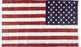 Tiger Woods Signed United States Flag From US Open Championship Game Beckett COA