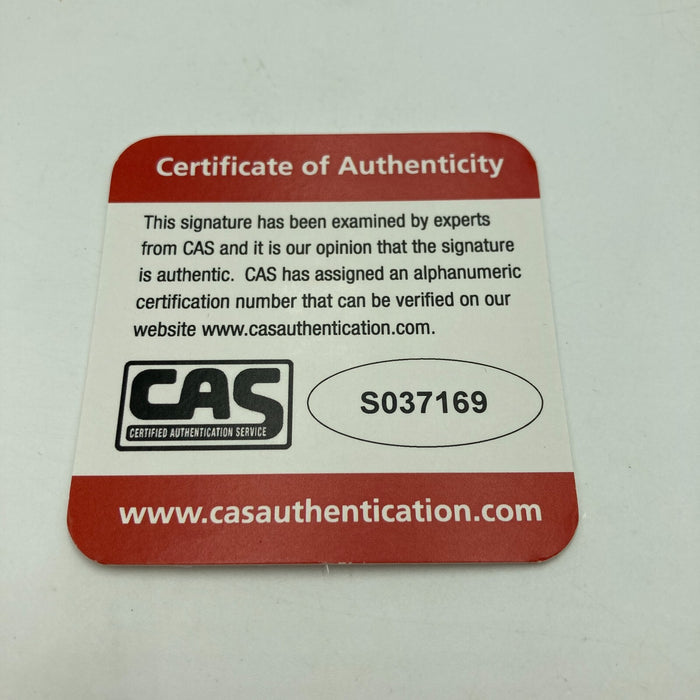 Ted Williams Signed 1950's National League Giles Game Baseball CAS COA