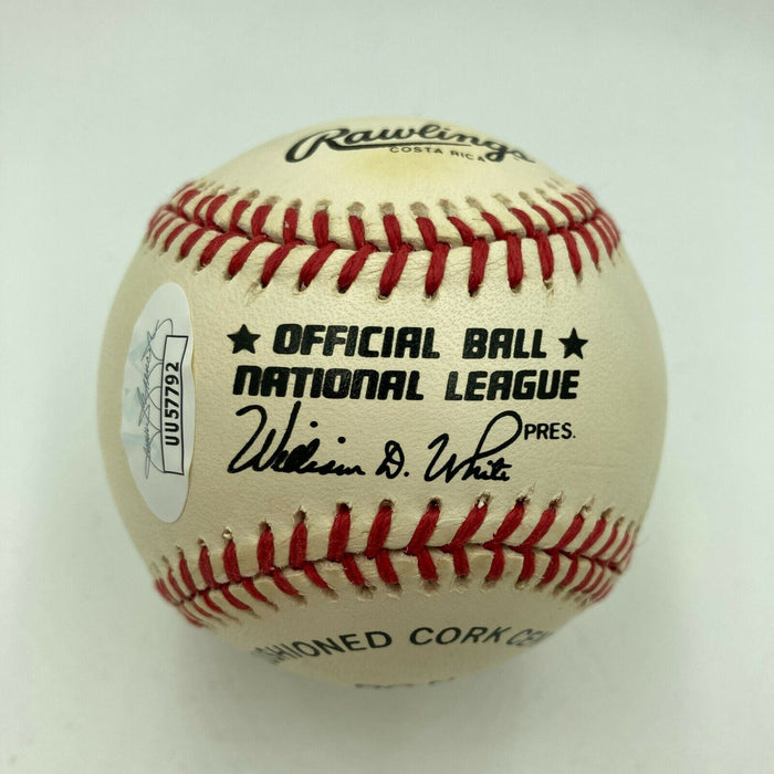 Frank Pearson Signed Official Major League Baseball Negro League Legend JSA COA