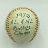 Rare George Brett & Bill Madlock 1976 AL & NL Batting Title Signed Baseball PSA