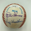 Rare No Hitter Pitchers Multi Signed Baseball 11 Signatures JSA COA