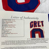 Wayne Gretzky Signed New York Rangers Authentic Game Model Jersey JSA COA