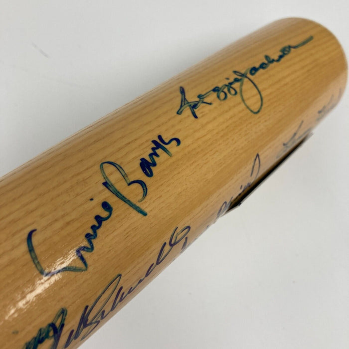 500 Home Run Club Signed Bat Mickey Mantle Ted Williams Willie Mays JSA COA